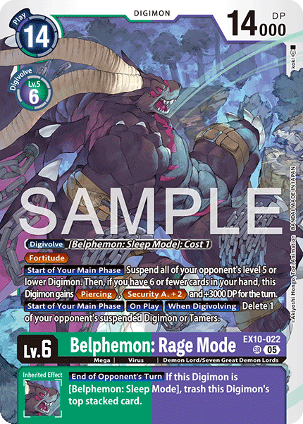 Image of Belphemon: Rage Mode