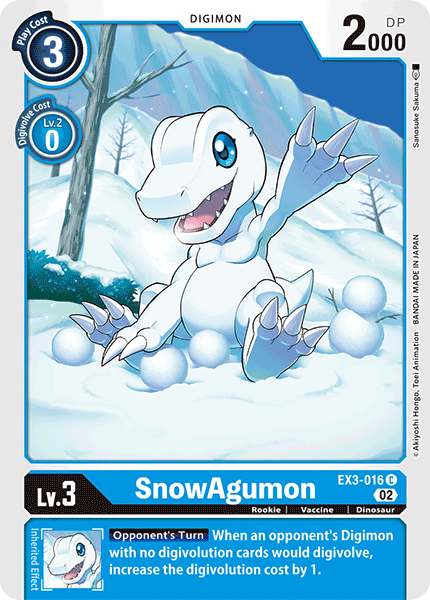 Image of SnowAgumon