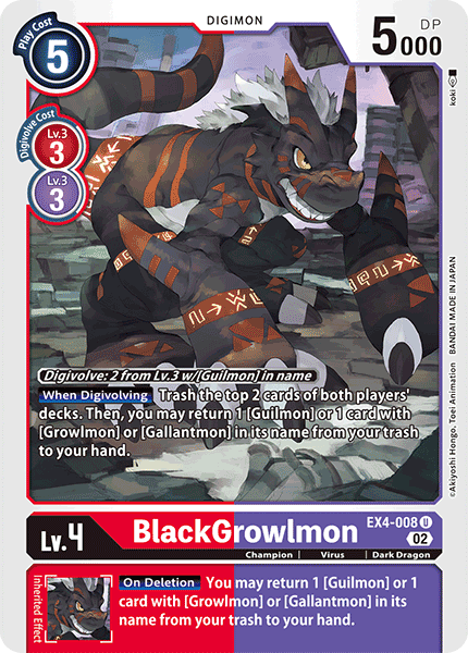 Image of BlackGrowlmon
