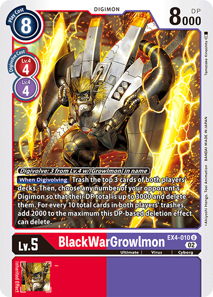 Image of BlackWarGrowlmon