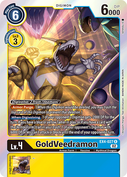 Image of GoldVeedramon