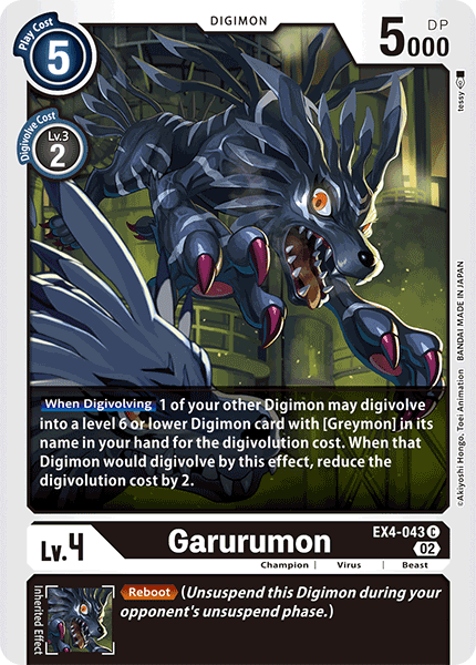 Image of Garurumon