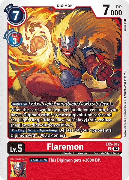 Card image for Flaremon
