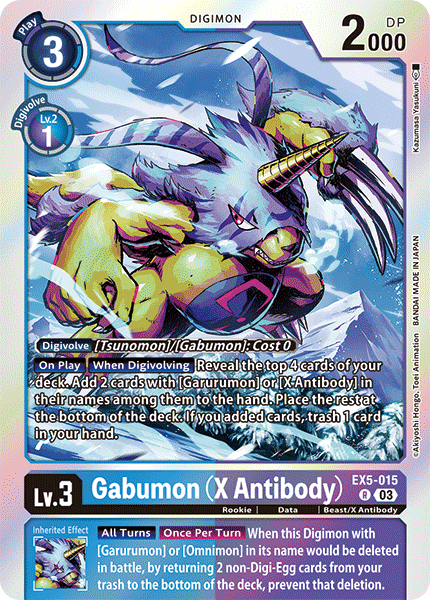 Image of Gabumon (X Antibody)