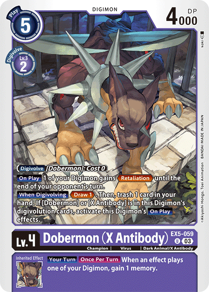 Image of Dobermon (X Antibody)