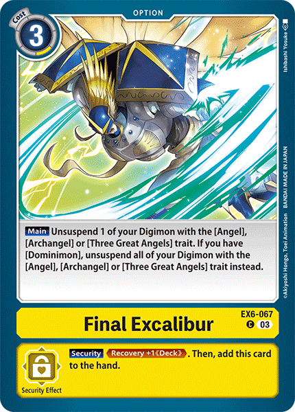 Image of Final Excalibur