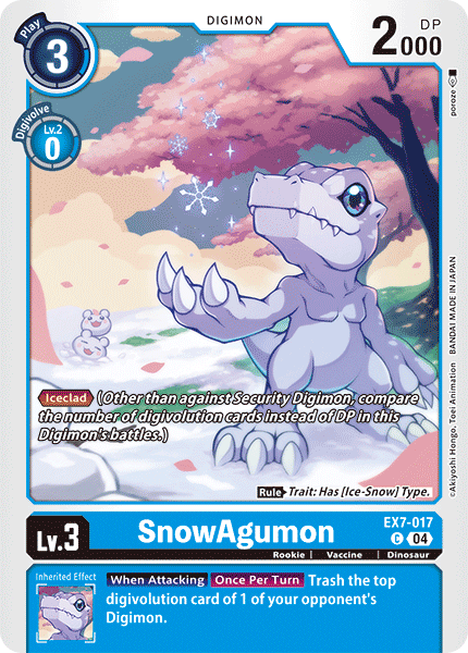 Card image for SnowAgumon