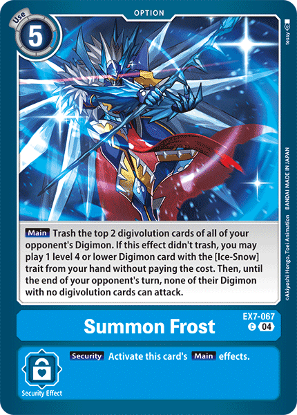 Image of Summon Frost