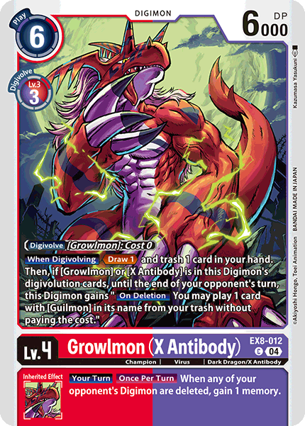 Image of Growlmon (X Antibody)