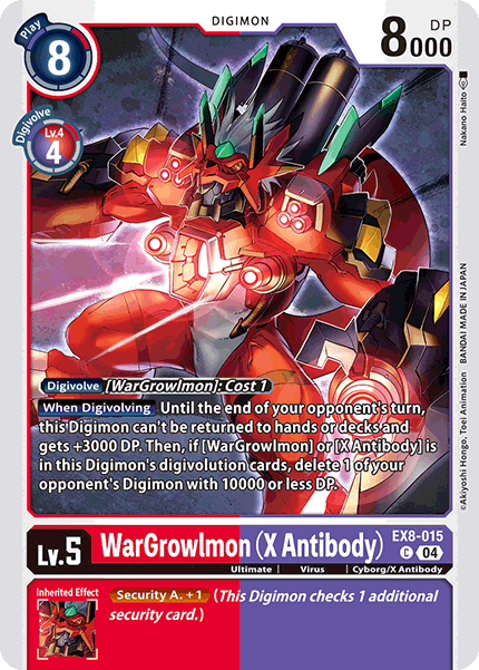 Image of WarGrowlmon (X Antibody)