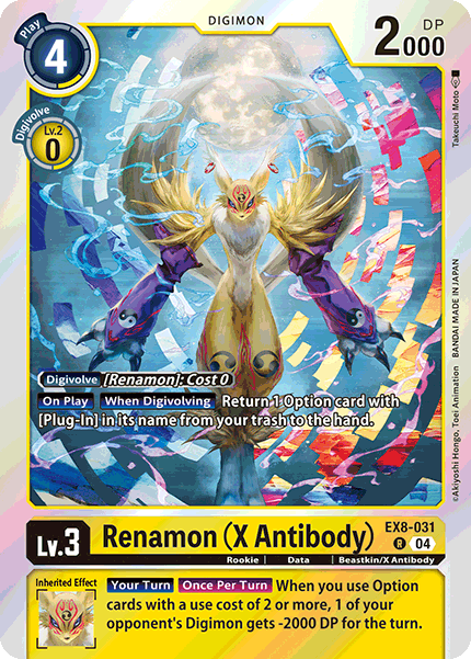 Card image for Renamon (X Antibody)