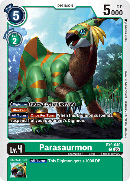 Image of Parasaurmon