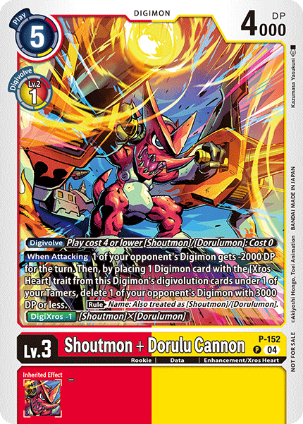 Image of Shoutmon + Dorulu Cannon