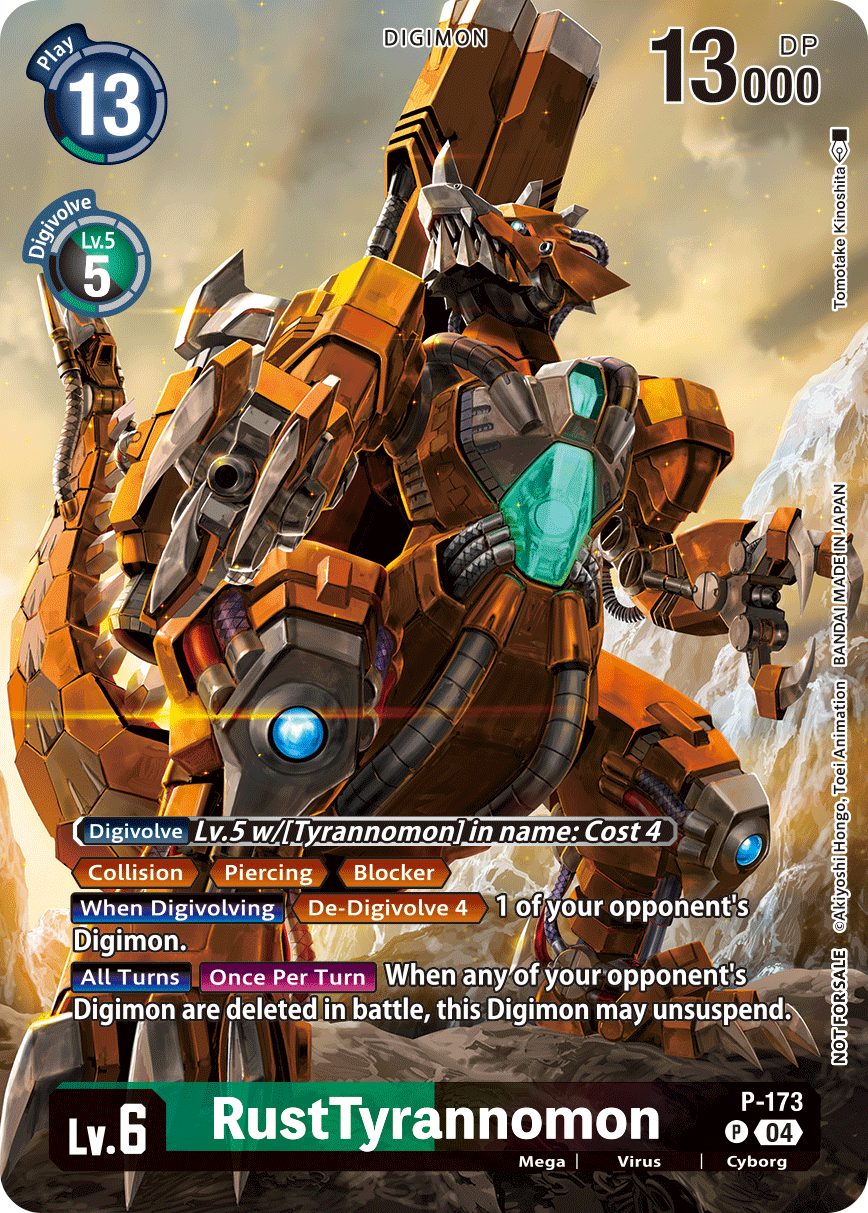 Image of RustTyrannomon