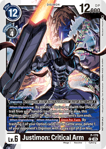 Image of Justimon: Critical Arm