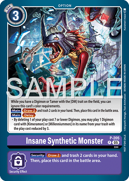Image of Insane Synthetic Monster