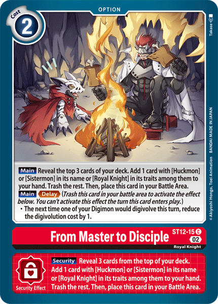 Image of From Master to Disciple