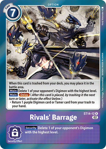 Image of Rivals' Barrage
