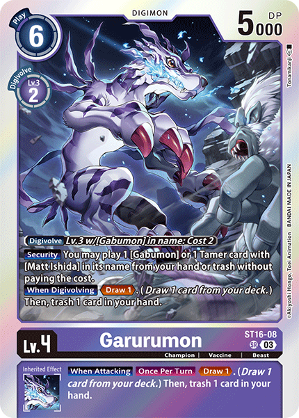 Image of Garurumon