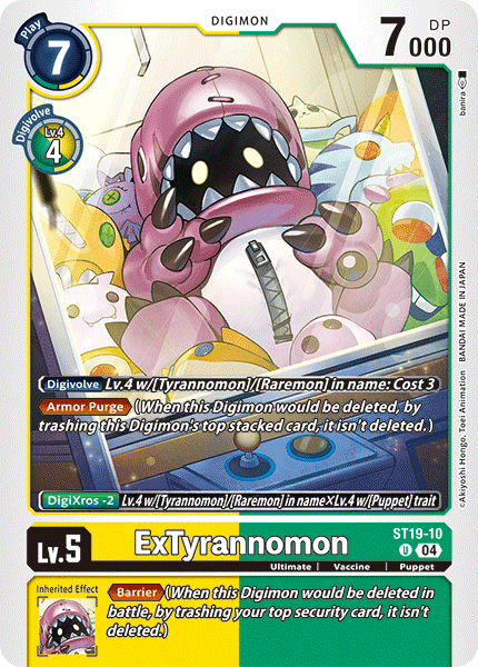 Card image for ExTyrannomon