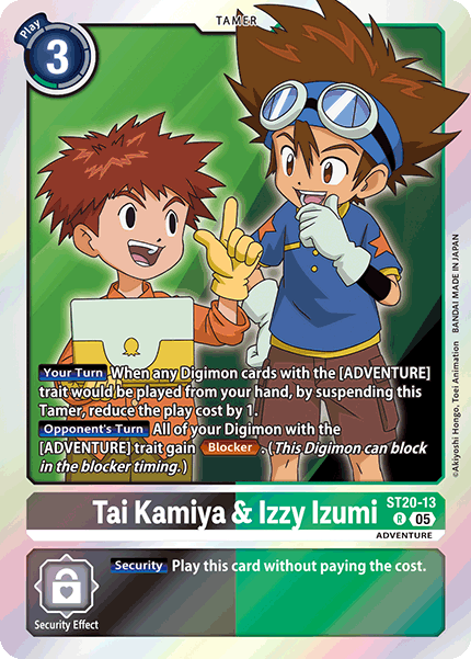 Image of Tai Kamiya & Izzy Izumi