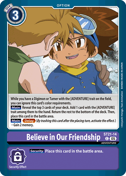 Image of Believe in Our Friendship