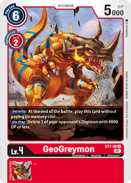 Card image for GeoGreymon